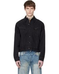 RRL - Worn-In Denim Trucker Jacket - Lyst