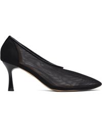 GIA STUDIOS - Chaussures À Talon Aiguille Marlene Noires - Lyst