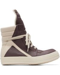 Rick Owens - Tower Geobasket Sneakers - Lyst