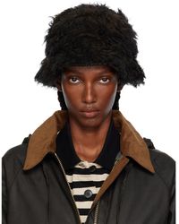 Our Legacy - Chapeau Bob Brun À Ferrure À Logo - Lyst