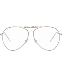 Acne Studios - Metal Aviator Glasses - Lyst
