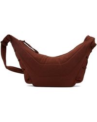 Lemaire - Moyen sac soft game rouge - Lyst