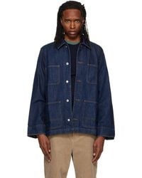 A.P.C. - Perec Denim Jacket - Lyst