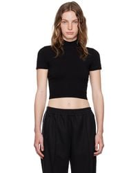 T By Alexander Wang - Logo-Embossed T-Shirt - Lyst