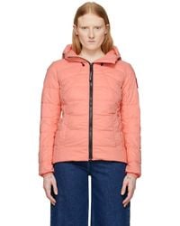 Canada Goose - Pink Abbott Down Jacket - Lyst