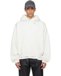 Acne Studios - Logo Fleece Hoodie - Lyst