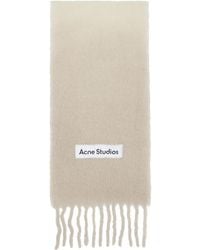 Acne Studios - Wool Fringe Scarf - Lyst