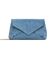 Dries Van Noten - Denim Envelope Bag - Lyst