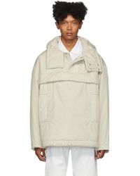 Jacquemus White La Doudoune Pullover Jacket