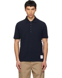 Thom Browne - Classic Pique 4-Bar Polo - Lyst