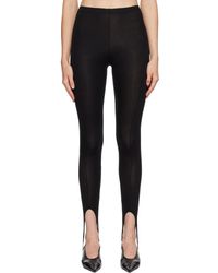 Baserange - Legging Sync Noir - Lyst
