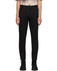 HUGO - Pantalon cargo noir à poches - Lyst