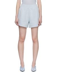 Anine Bing - Kam Framed Monogram Shorts - Lyst