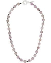 PEARL OCTOPUSS.Y - Lilac Necklace - Lyst