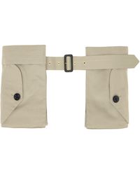 Sacai Cotton Gabardine Pocket Belt in Black | Lyst