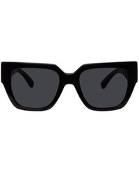 Versace - Black Medusa Chain Sunglasses - Lyst
