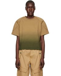 Dion Lee - Khaki Sunfade T-shirt - Lyst