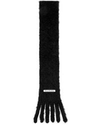 Acne Studios - Skinny Logo Scarf - Lyst