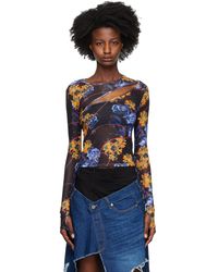 Ksubi - Multicolor Transfer Cyberflora Long Sleeve T-shirt - Lyst