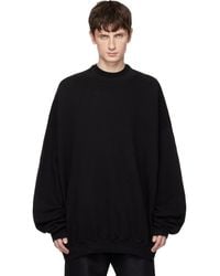 Rick Owens - Temple Hun Crewneck Sweatshirt - Lyst