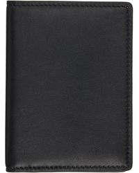 Common Projects - Porte-Carte Noir En Cuir - Lyst