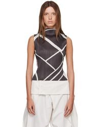 Pleats Please Issey Miyake - Fold Line Top - Lyst
