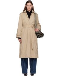 Moncler - Yevre Down Trench Coat - Lyst
