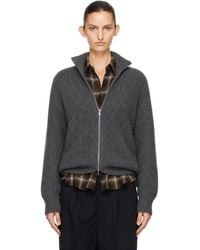Ssstein - Extra Fine Wool Knit Drivers Cardigan - Lyst