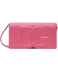 Dolce & Gabbana - 'dg' Logo Phone Bag - Lyst