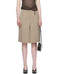Our Legacy - Work Shop Emporio Armani ブラウン Vasto ショートパンツ - Lyst