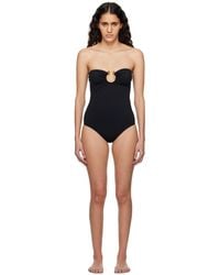 Bottega Veneta - Knot Ring Stretch Nylon Swimsuit - Lyst