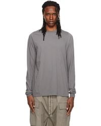 Rick Owens - Tower Short Crewneck Ls T-Shirt - Lyst