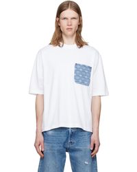 DSquared² - T-Shirt Décontracté Blanc À Motif À Logos - Lyst