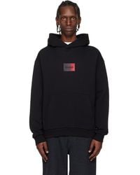 HUGO - Cotton-Terry Gradient Logo Hoodie - Lyst