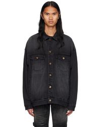 we11done - Oversized Denim Jacket - Lyst