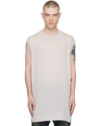 Boris Bidjan Saberi - Gray Object-dyed T-shirt - Lyst