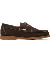 Jacquemus - Khaki 'The Canotiers' Boat Shoes - Lyst