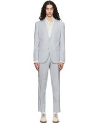 BOSS - Two-Piece Regular-Fit Stretch Bouclé Suit - Lyst