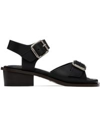 Lemaire - Square 35 Heeled Sandals - Lyst