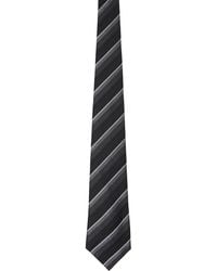 Homme Plissé Issey Miyake Zigzag Tie in Black for Men | Lyst Australia
