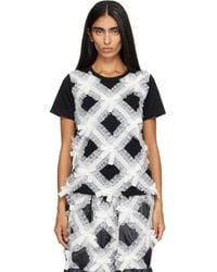 Comme des Garçons - Gather Tape Decoration T-Shirt - Lyst
