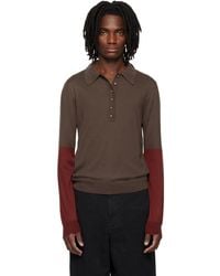 Entire studios - Split Sleeve Polo - Lyst