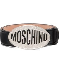 Moschino - Logo Hardware Belt - Lyst