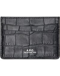 A.P.C. - André Card Holder - Lyst