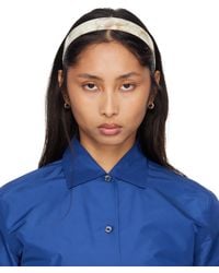 Sophie Buhai - Off- Thin Bessette Headband - Lyst