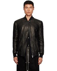 Rick Owens - Classic レザー フライトジャケット - Lyst