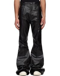 Rick Owens Hollywood Bolan Bootcut Jeans in Blue for Men | Lyst