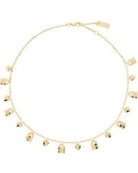 Chloé - Collier À Breloques À Logo - Lyst