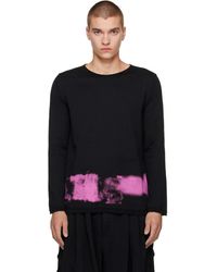 COMME DES GARÇON BLACK - Polyester 12G Spray Print T-Shirt - Lyst