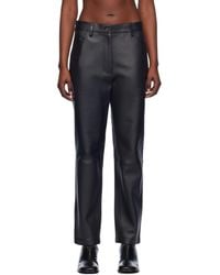 Studio Nicholson - Opie Leather Pants - Lyst